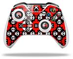 WraptorSkinz Decal Skin Wrap Set works with 2016 and newer XBOX One S / X Controller Goth Punk Skulls (CONTROLLER NOT INCLUDED)