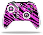 WraptorSkinz Decal Skin Wrap Set works with 2016 and newer XBOX One S / X Controller Pink Tiger (CONTROLLER NOT INCLUDED)