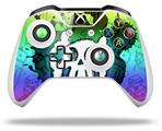 WraptorSkinz Decal Skin Wrap Set works with 2016 and newer XBOX One S / X Controller Cartoon Skull Rainbow (CONTROLLER NOT INCLUDED)