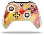 WraptorSkinz Decal Skin Wrap Set works with 2016 and newer XBOX One S / X Controller Painting Yellow Splash (CONTROLLER NOT INCLUDED)