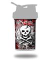 Decal Style Skin Wrap works with Blender Bottle 22oz ProStak Skull Splatter (BOTTLE NOT INCLUDED)