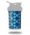 Decal Style Skin Wrap works with Blender Bottle 22oz ProStak Daisies Blue (BOTTLE NOT INCLUDED)