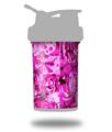 Decal Style Skin Wrap works with Blender Bottle 22oz ProStak Pink Plaid Graffiti (BOTTLE NOT INCLUDED)