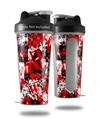 Decal Style Skin Wrap works with Blender Bottle 28oz Red Graffiti (BOTTLE NOT INCLUDED)