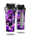 Decal Style Skin Wrap works with Blender Bottle 28oz Purple Graffiti (BOTTLE NOT INCLUDED)