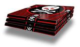 Vinyl Decal Skin Wrap compatible with Sony PlayStation 4 Pro Console Skull Cross (PS4 NOT INCLUDED)