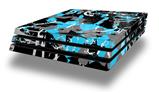 Vinyl Decal Skin Wrap compatible with Sony PlayStation 4 Pro Console SceneKid Blue (PS4 NOT INCLUDED)