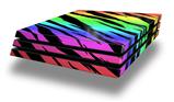 Vinyl Decal Skin Wrap compatible with Sony PlayStation 4 Pro Console Tiger Rainbow (PS4 NOT INCLUDED)