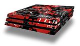 Vinyl Decal Skin Wrap compatible with Sony PlayStation 4 Pro Console Emo Graffiti (PS4 NOT INCLUDED)