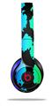 WraptorSkinz Skin Decal Wrap compatible with Beats Solo 2 and Solo 3 Wireless Headphones Rainbow Leopard (HEADPHONES NOT INCLUDED)