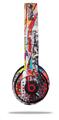 WraptorSkinz Skin Decal Wrap compatible with Beats Solo 2 and Solo 3 Wireless Headphones Abstract Graffiti (HEADPHONES NOT INCLUDED)