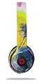 WraptorSkinz Skin Decal Wrap compatible with Beats Solo 2 and Solo 3 Wireless Headphones Graffiti Graphic (HEADPHONES NOT INCLUDED)