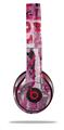 WraptorSkinz Skin Decal Wrap compatible with Beats Solo 2 and Solo 3 Wireless Headphones Grunge Love (HEADPHONES NOT INCLUDED)