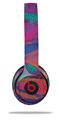 WraptorSkinz Skin Decal Wrap compatible with Beats Solo 2 and Solo 3 Wireless Headphones Painting Brush Stroke (HEADPHONES NOT INCLUDED)
