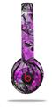 WraptorSkinz Skin Decal Wrap compatible with Beats Solo 2 and Solo 3 Wireless Headphones Butterfly Graffiti (HEADPHONES NOT INCLUDED)
