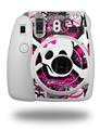 WraptorSkinz Skin Decal Wrap compatible with Fujifilm Mini 8 Camera Splatter Girly Skull (CAMERA NOT INCLUDED)