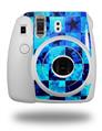 WraptorSkinz Skin Decal Wrap compatible with Fujifilm Mini 8 Camera Blue Star Checkers (CAMERA NOT INCLUDED)
