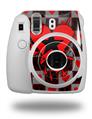 WraptorSkinz Skin Decal Wrap compatible with Fujifilm Mini 8 Camera Emo Star Heart (CAMERA NOT INCLUDED)