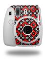 WraptorSkinz Skin Decal Wrap compatible with Fujifilm Mini 8 Camera Goth Punk Skulls (CAMERA NOT INCLUDED)