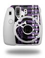WraptorSkinz Skin Decal Wrap compatible with Fujifilm Mini 8 Camera Skulls and Stripes 6 (CAMERA NOT INCLUDED)
