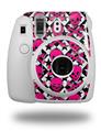 WraptorSkinz Skin Decal Wrap compatible with Fujifilm Mini 8 Camera Pink Skulls and Stars (CAMERA NOT INCLUDED)