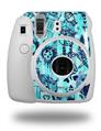 WraptorSkinz Skin Decal Wrap compatible with Fujifilm Mini 8 Camera Scene Kid Sketches Blue (CAMERA NOT INCLUDED)