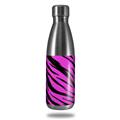 Skin Decal Wrap for RTIC Water Bottle 17oz Pink Tiger (BOTTLE NOT INCLUDED)