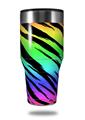 Skin Decal Wrap for Walmart Ozark Trail Tumblers 40oz Tiger Rainbow (TUMBLER NOT INCLUDED) by WraptorSkinz
