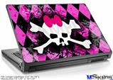 Laptop Skin (Large) - Pink Diamond Skull