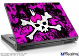 Laptop Skin (Large) - Punk Skull Princess