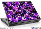 Laptop Skin (Large) - Purple Graffiti