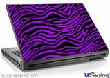 Laptop Skin (Large) - Purple Zebra