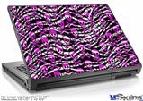Laptop Skin (Large) - Zebra Pink Skulls