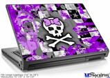 Laptop Skin (Large) - Purple Princess Skull