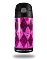 Skin Decal Wrap for Thermos Funtainer 12oz Bottle Pink Diamond (BOTTLE NOT INCLUDED) by WraptorSkinz