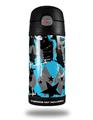 Skin Decal Wrap for Thermos Funtainer 12oz Bottle SceneKid Blue (BOTTLE NOT INCLUDED) by WraptorSkinz