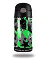 Skin Decal Wrap for Thermos Funtainer 12oz Bottle SceneKid Green (BOTTLE NOT INCLUDED) by WraptorSkinz