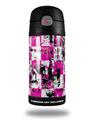 Skin Decal Wrap for Thermos Funtainer 12oz Bottle Pink Graffiti (BOTTLE NOT INCLUDED) by WraptorSkinz