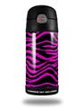 Skin Decal Wrap for Thermos Funtainer 12oz Bottle Pink Zebra (BOTTLE NOT INCLUDED) by WraptorSkinz