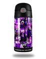 Skin Decal Wrap for Thermos Funtainer 12oz Bottle Purple Graffiti (BOTTLE NOT INCLUDED) by WraptorSkinz