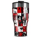 WraptorSkinz Skin Wrap compatible with 2017 and newer RTIC Tumblers 30oz Checker Graffiti (TUMBLER NOT INCLUDED)
