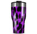 WraptorSkinz Skin Wrap compatible with 2017 and newer RTIC Tumblers 30oz Purple Leopard (TUMBLER NOT INCLUDED)