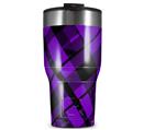WraptorSkinz Skin Wrap compatible with 2017 and newer RTIC Tumblers 30oz Purple Plaid (TUMBLER NOT INCLUDED)