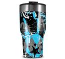 WraptorSkinz Skin Wrap compatible with 2017 and newer RTIC Tumblers 30oz SceneKid Blue (TUMBLER NOT INCLUDED)