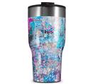 WraptorSkinz Skin Wrap compatible with 2017 and newer RTIC Tumblers 30oz Graffiti Splatter (TUMBLER NOT INCLUDED)