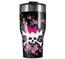 WraptorSkinz Skin Wrap compatible with 2017 and newer RTIC Tumblers 30oz Scene Skull Splatter (TUMBLER NOT INCLUDED)
