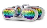 Decal Style Vinyl Skin Wrap 2 Pack for Nooz Glasses Rectangle Case Cute Rainbow Monsters (NOOZ NOT INCLUDED) by WraptorSkinz