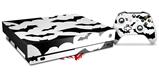 Skin Wrap for XBOX One X Console and Controller Deathrock Bats