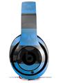 WraptorSkinz Skin Decal Wrap compatible with Beats Studio 2 and 3 Wired and Wireless Headphones Skull Stripes Blue Skin Only (HEADPHONES NOT INCLUDED)