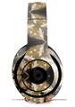 WraptorSkinz Skin Decal Wrap compatible with Beats Studio 2 and 3 Wired and Wireless Headphones Leave Pattern 1 Brown Skin Only (HEADPHONES NOT INCLUDED)